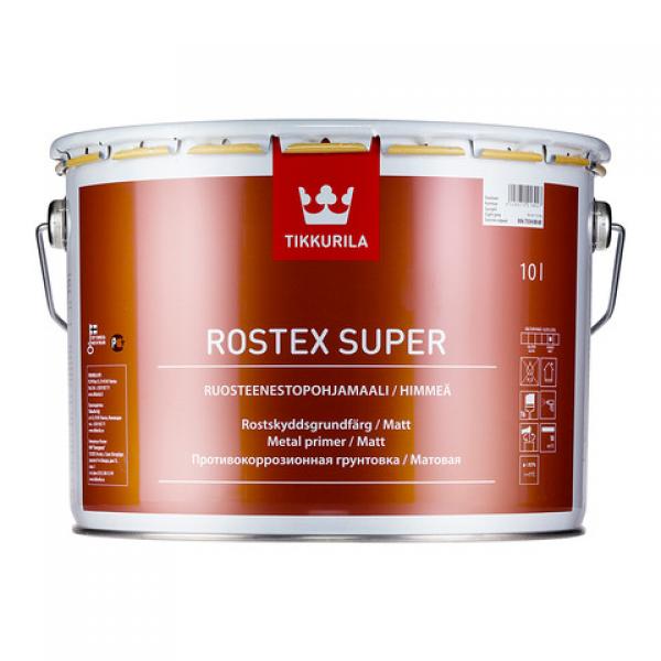 Tikkurila Rostex Super грунт по металлу FIN