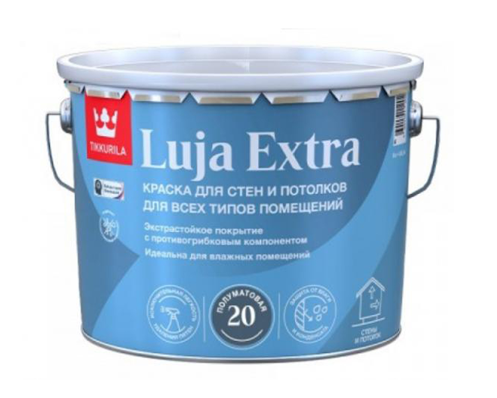Tikkurila Luja Extra 20 краска для влажных помещений полуматовая