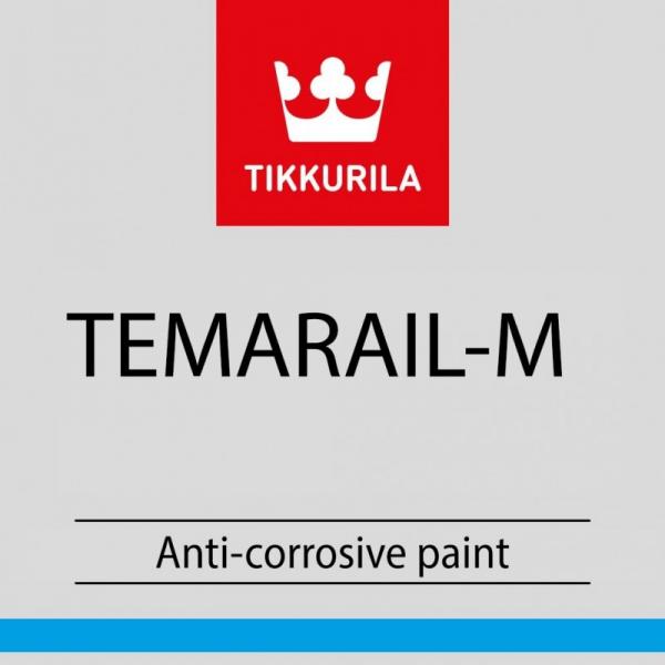 Tikkurila Temarail-M быстросохнущая антикоррозионная грунт-эмаль