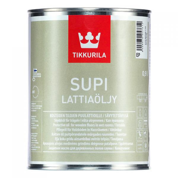 Tikkurila Supi Lattiaolju масло для пола в бане и сауне FIN