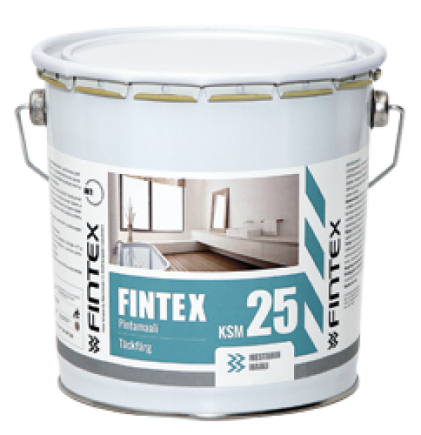 Fintex KSM 25 экстремально стойкая краска для влажных помещений FIN