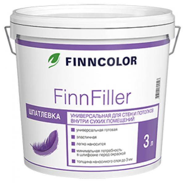 Finncolor FinnFiller шпатлевка для сухих помещений