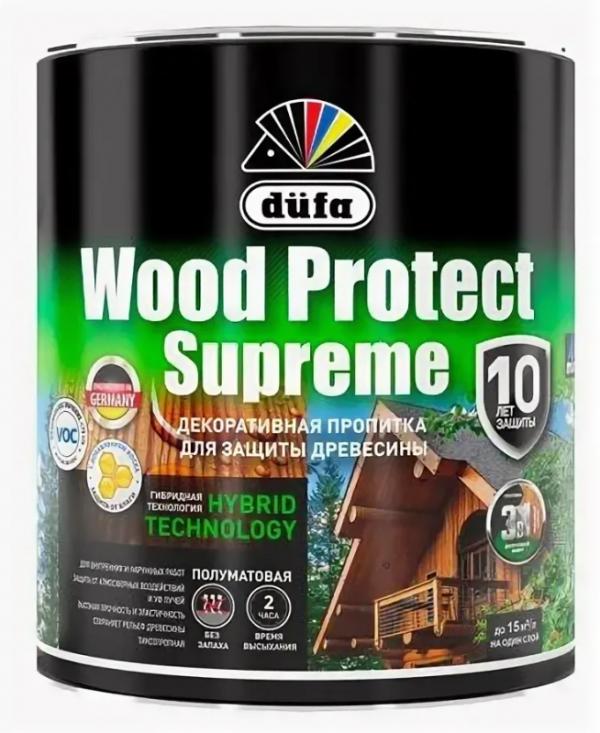 DUFA Wood Protect Supreme пропитка по дереву для внутренних и наружных работ